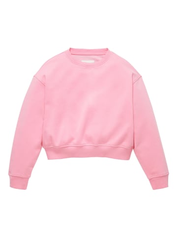 TOM TAILOR kids Sweatshirt in Rosa