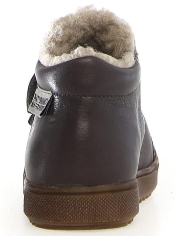 Naturino Leder-Winterboots "New Mulaz" in Anthrazit