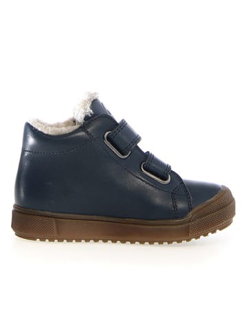 Naturino Leder-Winterboots "New Mulaz" in Dunkelblau