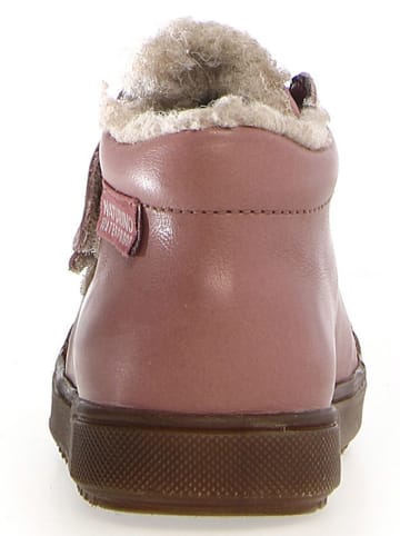 Naturino Leder-Winterboots "New Mulaz" in Rosa