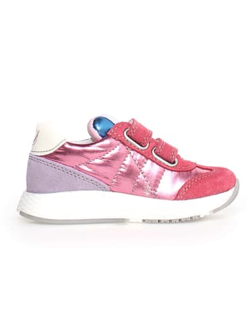 Naturino Leren sneakers "Jesko 2" roze/paars