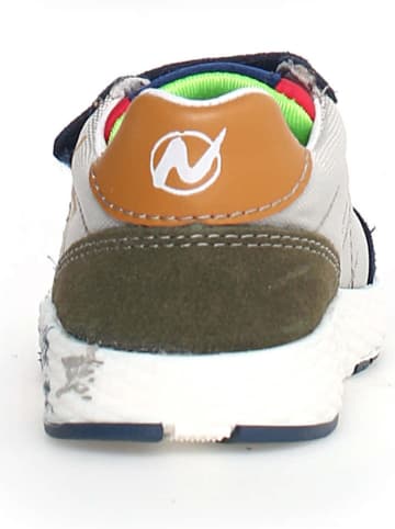 Naturino Leren sneakers "Jesko 2" donkerblauw/kaki/crème