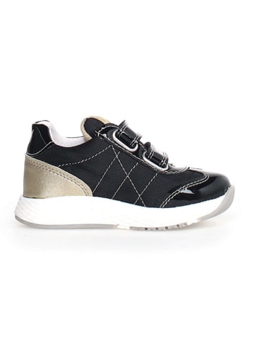 Naturino Leder-Sneakers "Jesko 2" in Gold/ Schwarz