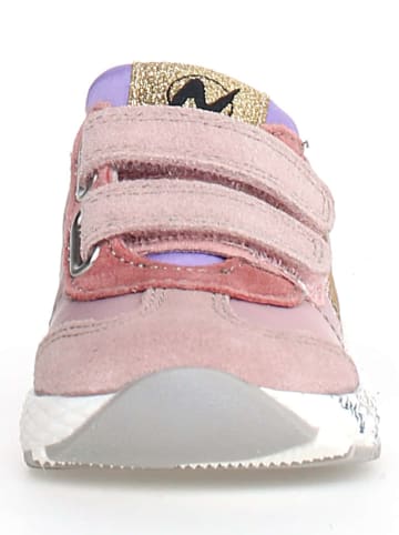 Naturino Leder-Sneakers "Jesko 2" in Rosa/ Gold