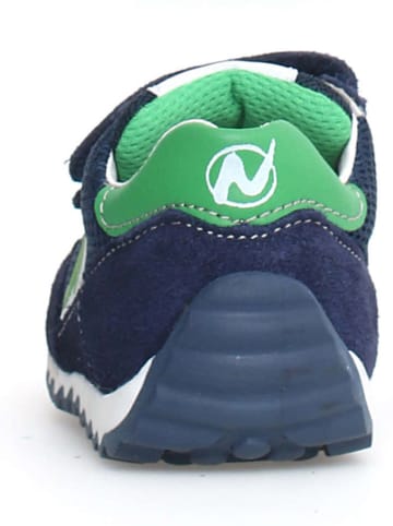 Naturino Leren sneakers "Sammy 2" donkerblauw/groen