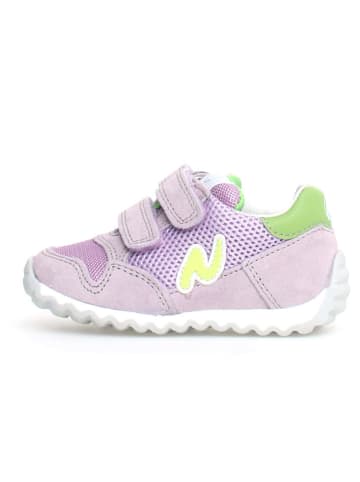 Naturino Skórzane sneakersy "Sammy 2" w kolorze fioletowym