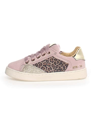 Naturino Leder-Sneakers "Quar" in Rosa