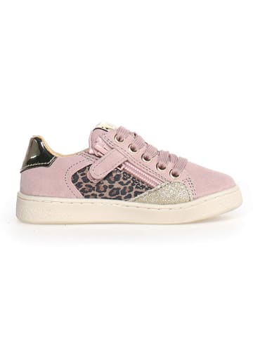 Naturino Leder-Sneakers "Quar" in Rosa