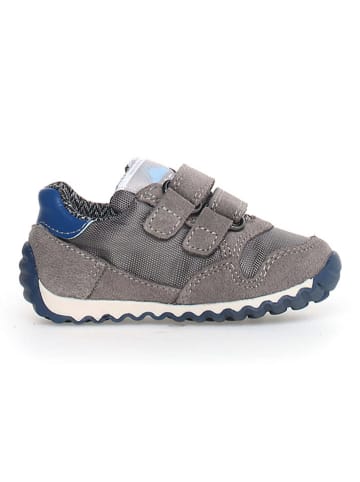 Naturino Leder-Sneakers "Sammy 2" in Blau/ Grau