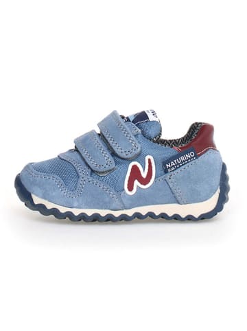 Naturino Leder-Sneakers "Sammy 2" in Blau