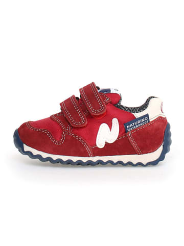 Naturino Leder-Sneakers "Sammy 2" in Rot