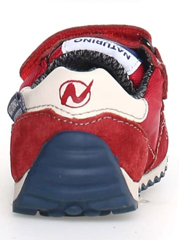 Naturino Leder-Sneakers "Sammy 2" in Rot