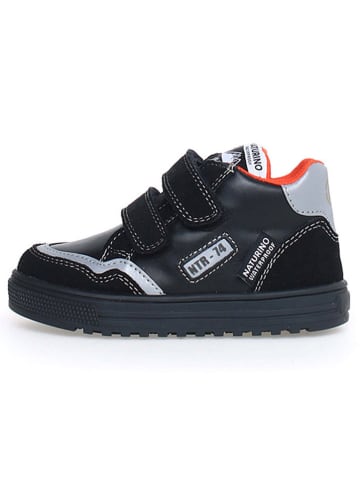 Naturino Leder-Sneakers "Ariton" in Schwarz