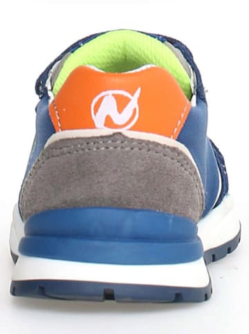 Naturino Leren sneakers "Argal" donkerblauw/meerkleurig
