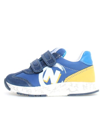 Naturino Leren sneakers Jesko 2 geel blauw goedkoop kopen limango