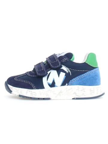 Naturino Leren sneakers "Jesko 2" donkerblauw/groen