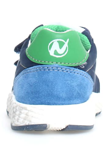 Naturino Leren sneakers "Jesko 2" donkerblauw/groen