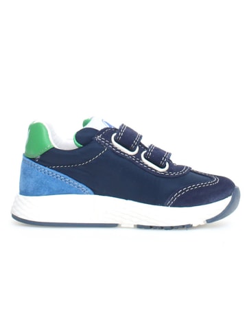 Naturino Leren sneakers "Jesko 2" donkerblauw/groen