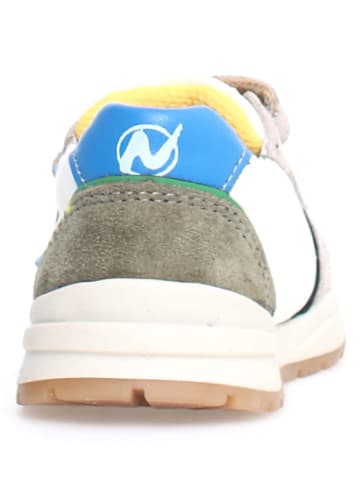 Naturino Leren sneakers "Argal" wit/meerkleurig