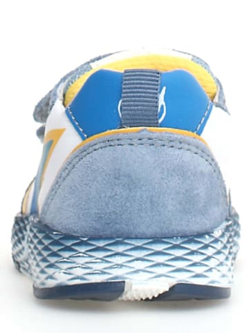 Naturino Leren sneakers "Althidon" blauw/wit