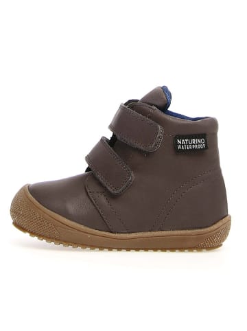 Naturino Leder-Winterboots "Leoti 2" in Braun