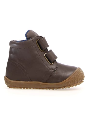 Naturino Leder-Winterboots "Leoti 2" in Braun