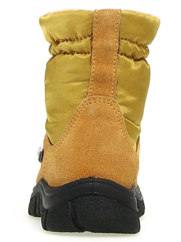 Naturino Leren winterboots "Varna" geel