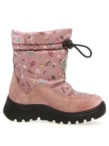 Naturino Leder-Winterboots "Varna" in Rosa