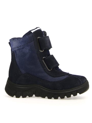 Naturino Leren winterboots "Thorens" donkerblauw