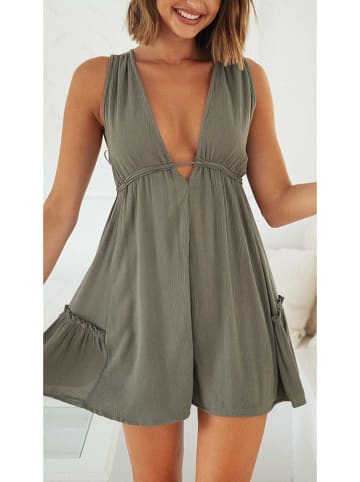 Milan Kiss Kleid in Khaki