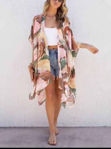 Milan Kiss Kimono meerkleurig