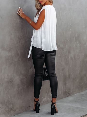 Milan Kiss Bluse in Weiß