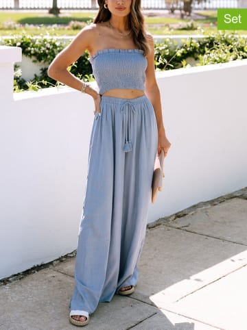 Milan Kiss 2tlg. Outfit in Blau
