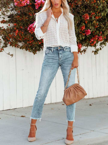 Milan Kiss Blouse wit