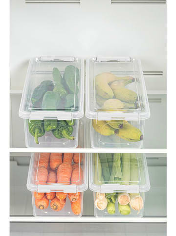 Violeta Home 4-delige set: voorraaddozen transparant