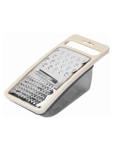 Violeta Home Küchenreibe in Silber/ Hellgrau - (B)10 x (H)6 x (T)10 cm