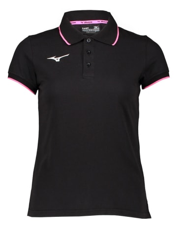 Mizuno Koszulka polo "Mizuno" w kolorze czarnym