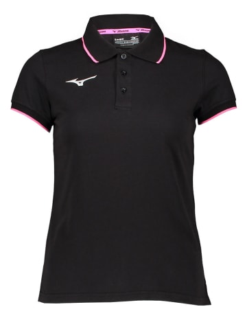 Mizuno Poloshirt "Mizuno" in Schwarz