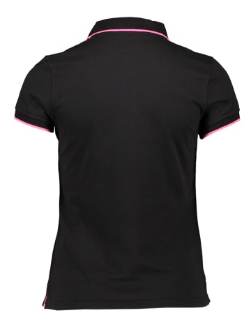 Mizuno Poloshirt "Mizuno" in Schwarz