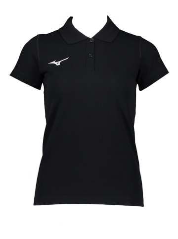 Mizuno Poloshirt "Shizuoka" in Schwarz