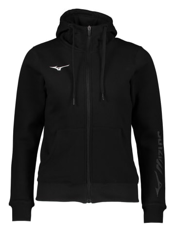 Mizuno Sweatjacke "Mizuno" in Schwarz