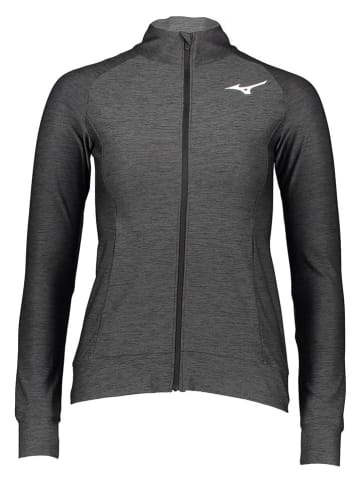 Mizuno Trainingsjacke in Schwarz
