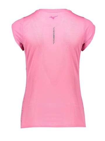 Mizuno Koszulka sportowa "Aero" w kolorze różowym