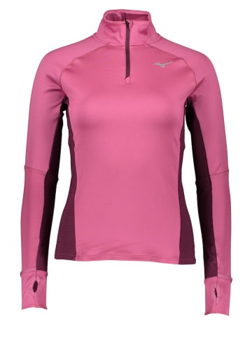 Mizuno Functioneel shirt "Warmalite" roze