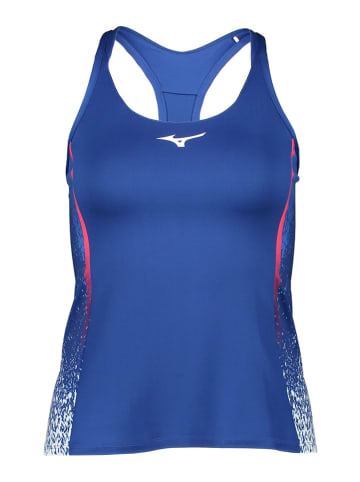 Mizuno Functionele top "Printed" blauw