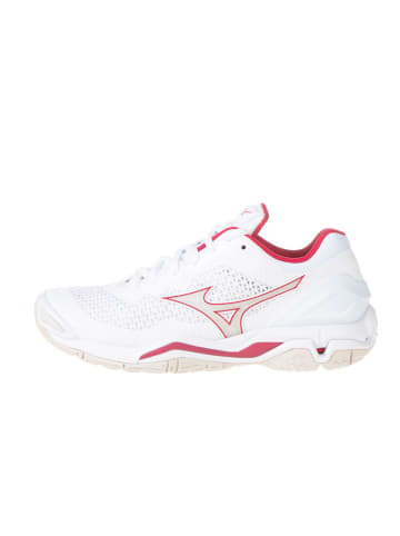 Mizuno Handbalschoenen "Wave Stealth" wit