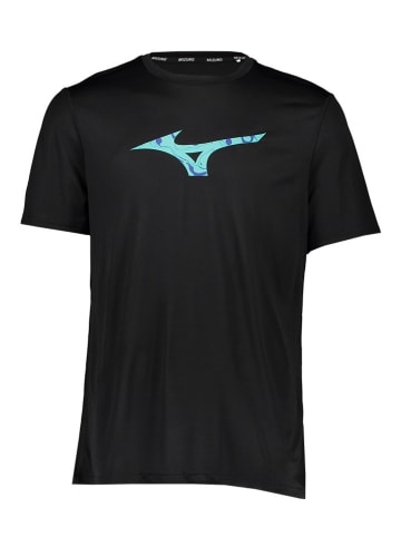 Mizuno Trainingsshirt "Core" in Schwarz