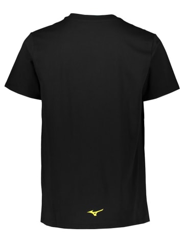 Mizuno Trainingsshirt "Athletic" in Schwarz