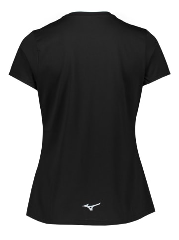 Mizuno Trainingsshirt "Athletic" in Schwarz