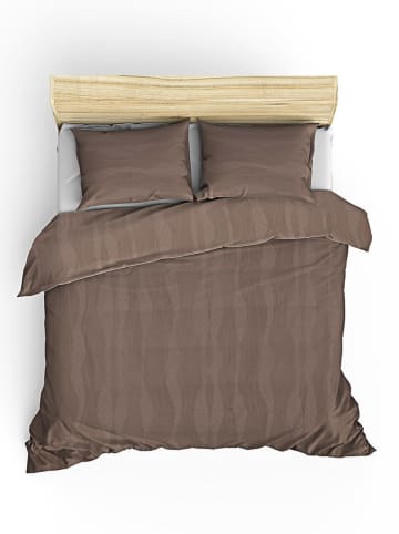 Colourful Cotton 3tlg. Tagesdecken-Set in Beige